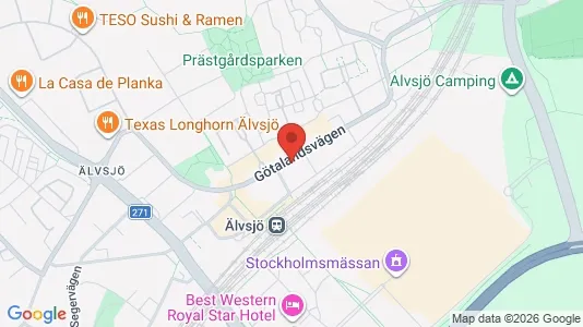 Apartments for rent i Stockholm South - kort over placeringen