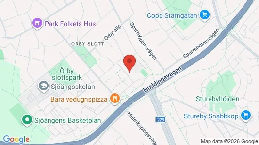 Apartments for rent i Stockholm South - kort over placeringen
