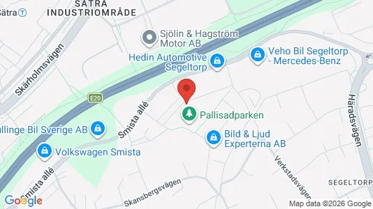 Apartments for rent i Huddinge - kort over placeringen