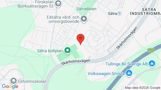 Apartments for rent i Stockholm South - kort over placeringen