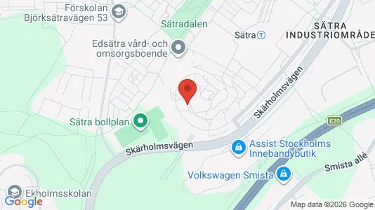 Apartments for rent i Stockholm South - kort over placeringen