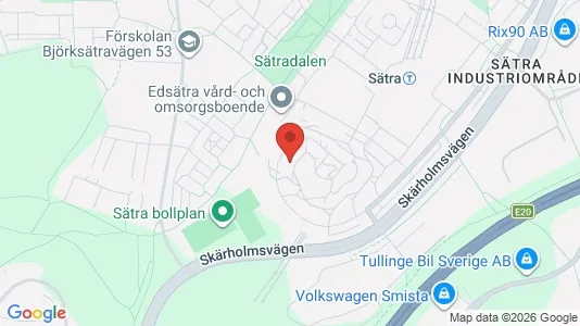 Apartments for rent i Stockholm South - kort over placeringen