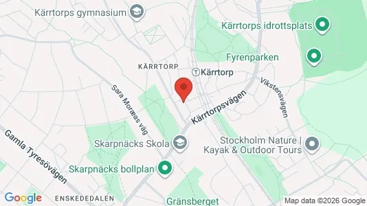 Apartments for rent i Stockholm South - kort over placeringen