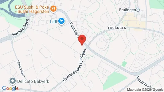Apartments for rent i Stockholm South - kort over placeringen