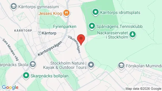 Apartments for rent i Stockholm South - kort over placeringen