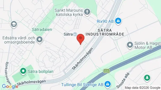 Apartments for rent i Stockholm South - kort over placeringen