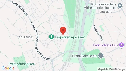 Apartments for rent i Stockholm South - kort over placeringen