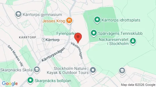 Apartments for rent i Stockholm South - kort over placeringen