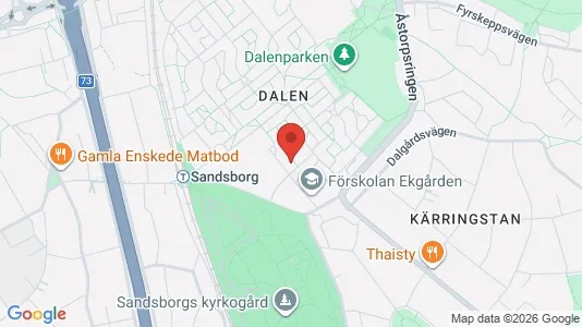 Apartments for rent i Stockholm South - kort over placeringen