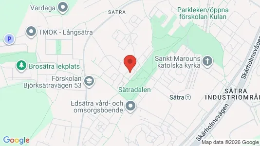Apartments for rent i Stockholm South - kort over placeringen