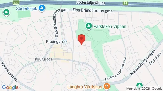 Apartments for rent i Stockholm South - kort over placeringen