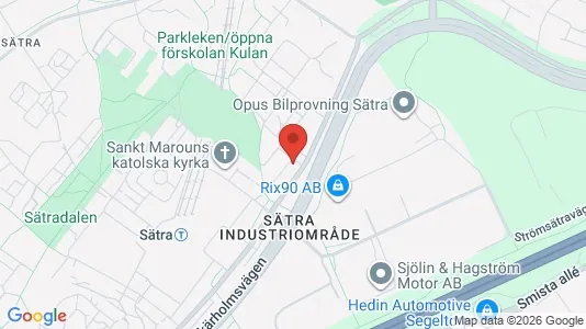 Apartments for rent i Stockholm South - kort over placeringen