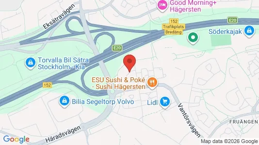 Apartments for rent i Stockholm South - kort over placeringen