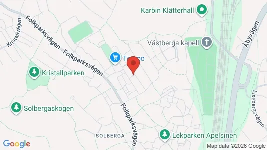 Apartments for rent i Stockholm South - kort over placeringen
