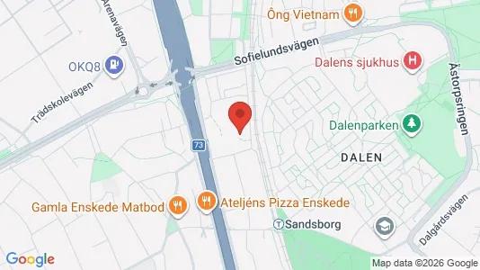 Apartments for rent i Stockholm South - kort over placeringen