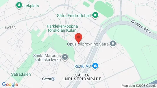Apartments for rent i Stockholm South - kort over placeringen