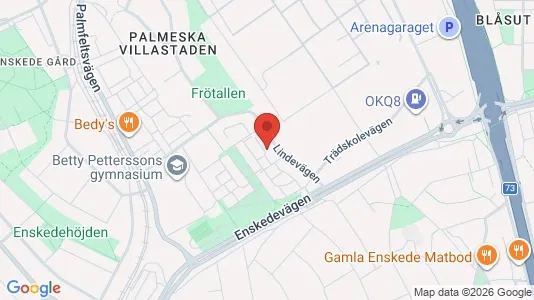 Apartments for rent i Hammarbyhamnen - kort over placeringen