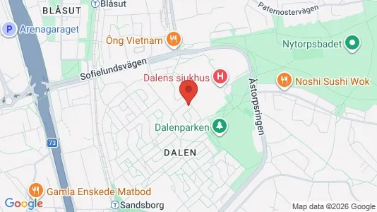 Apartments for rent i Stockholm South - kort over placeringen