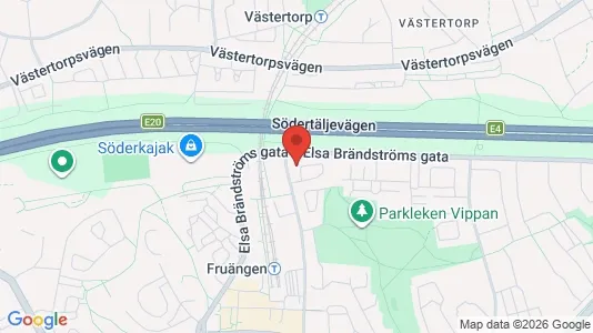 Apartments for rent i Stockholm South - kort over placeringen