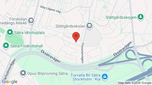 Apartments for rent i Stockholm South - kort over placeringen