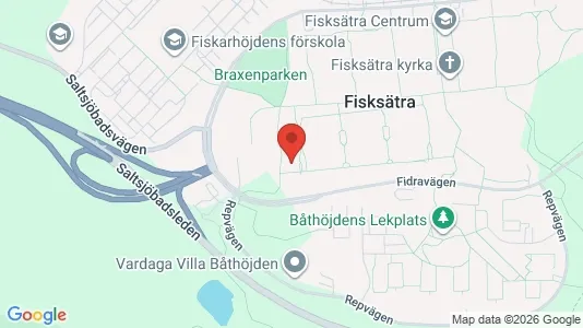 Apartments for rent i Nacka - kort over placeringen