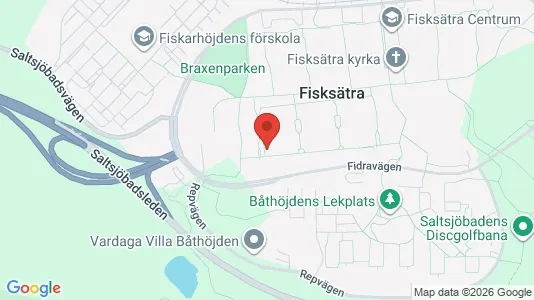 Apartments for rent i Nacka - kort over placeringen