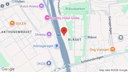 Apartments for rent i Stockholm South - kort over placeringen