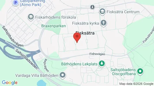 Apartments for rent i Nacka - kort over placeringen