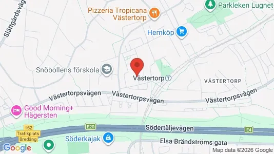 Apartments for rent i Stockholm South - kort over placeringen