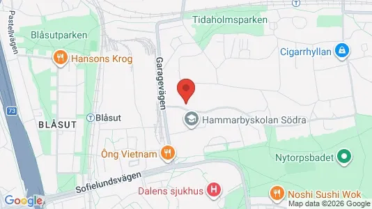 Apartments for rent i Stockholm South - kort over placeringen