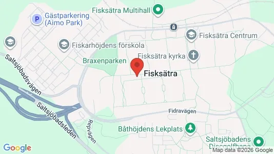 Apartments for rent i Nacka - kort over placeringen