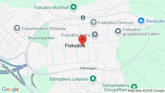 Apartments for rent i Nacka - kort over placeringen