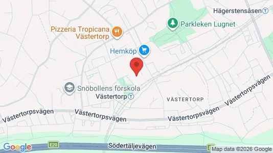 Apartments for rent i Stockholm South - kort over placeringen