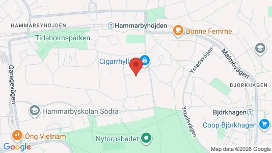 Apartments for rent i Stockholm South - kort over placeringen