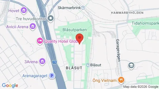 Apartments for rent i Stockholm South - kort over placeringen