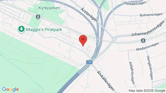 Apartments for rent i Hammarbyhamnen - kort over placeringen