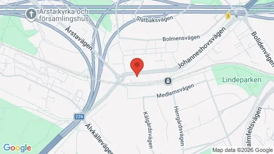 Apartments for rent i Hammarbyhamnen - kort over placeringen