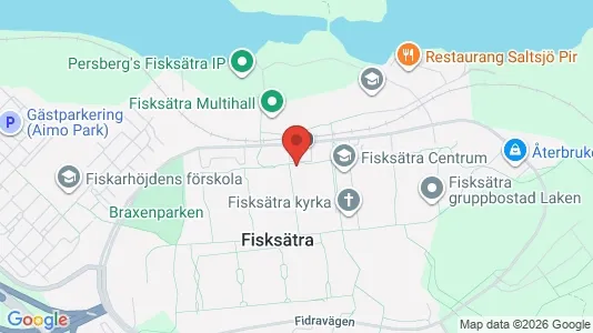 Apartments for rent i Nacka - kort over placeringen