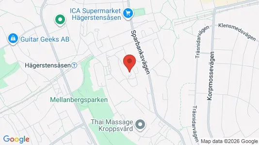Apartments for rent i Stockholm South - kort over placeringen