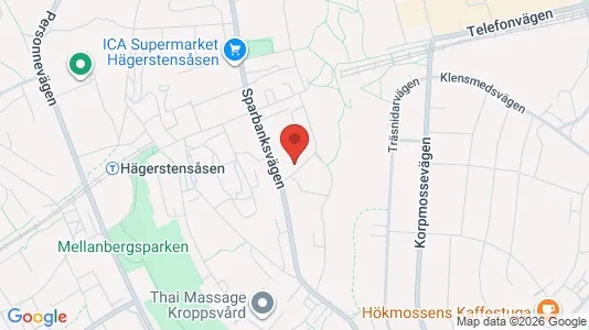 Apartments for rent i Stockholm South - kort over placeringen