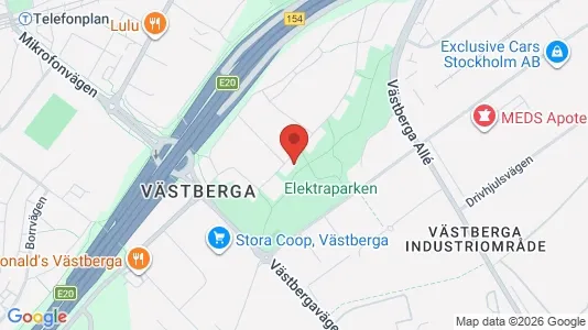 Apartments for rent i Stockholm South - kort over placeringen
