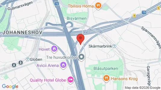 Apartments for rent i Stockholm South - kort over placeringen