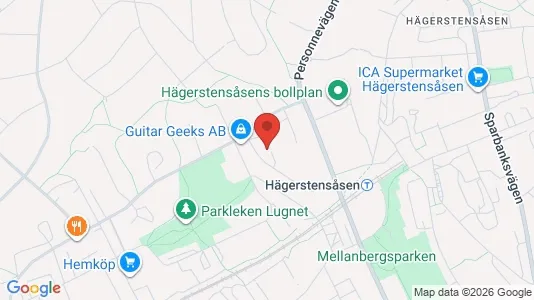Apartments for rent i Stockholm South - kort over placeringen