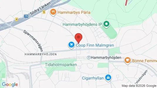 Apartments for rent i Stockholm South - kort over placeringen