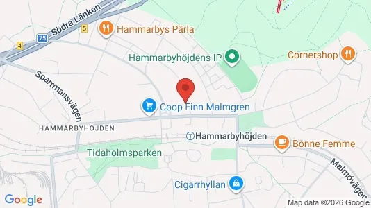 Apartments for rent i Stockholm South - kort over placeringen