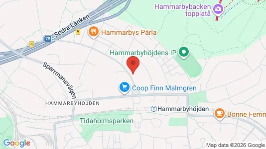 Apartments for rent i Stockholm South - kort over placeringen