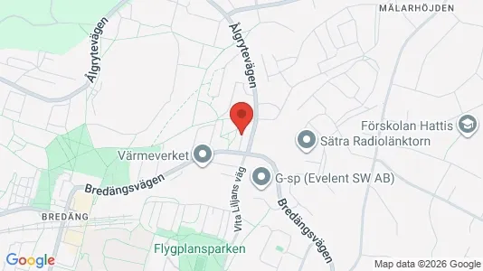 Rooms for rent i Stockholm South - kort over placeringen