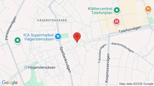 Apartments for rent i Stockholm South - kort over placeringen