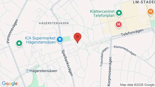 Apartments for rent i Stockholm South - kort over placeringen