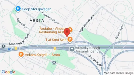 Apartments for rent i Hammarbyhamnen - kort over placeringen